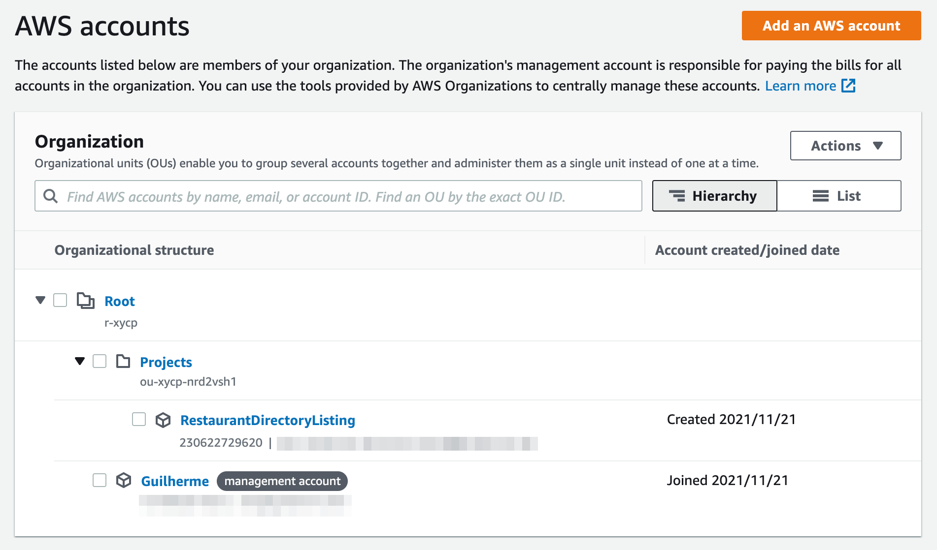 AWS Organizations with Terraform Workspaces