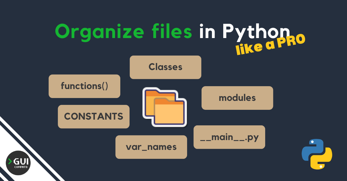 Organize Python code like a PRO 🐍📦